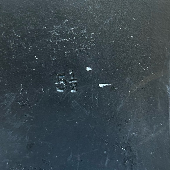 Diba Knee High Moto Chunky Heel Suede like Fabric Boots size 5.5 - Picture 8 of 9